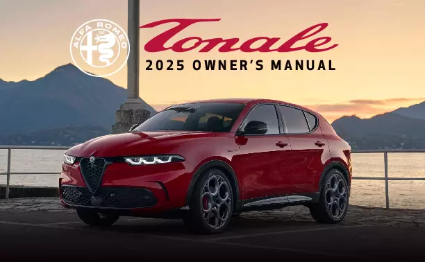 2025 Alfa Romeo Tonale owners manual